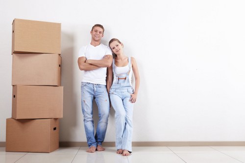 Same day removals team preparing a van for a short-notice move in Wandsworth