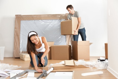 Local removal team supporting a move in Wandsworth
