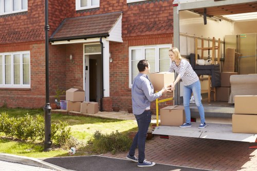 Removal team planning a home move in Wandsworth