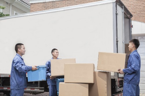 Business removals team planning a commercial move in Wandsworth