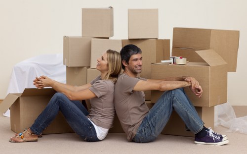 Careful packing and loading for a local move in Wandsworth