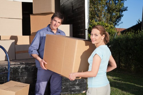 Careful unpacking and room organisation in a Wandsworth property